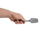 Mini spatule en silicone résistant à la chaleur Vogue grise